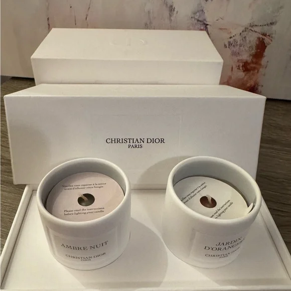 ❌SOLD❌NEW Christian Dior Collection Prive Amber Nuit Jardin de Orange  Set - Picture 12 of 12